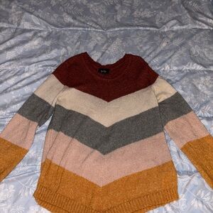 Colorful Striped Sweater